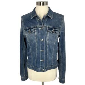 VINCE CAMUTO Blue Denim Jacket SZ MD